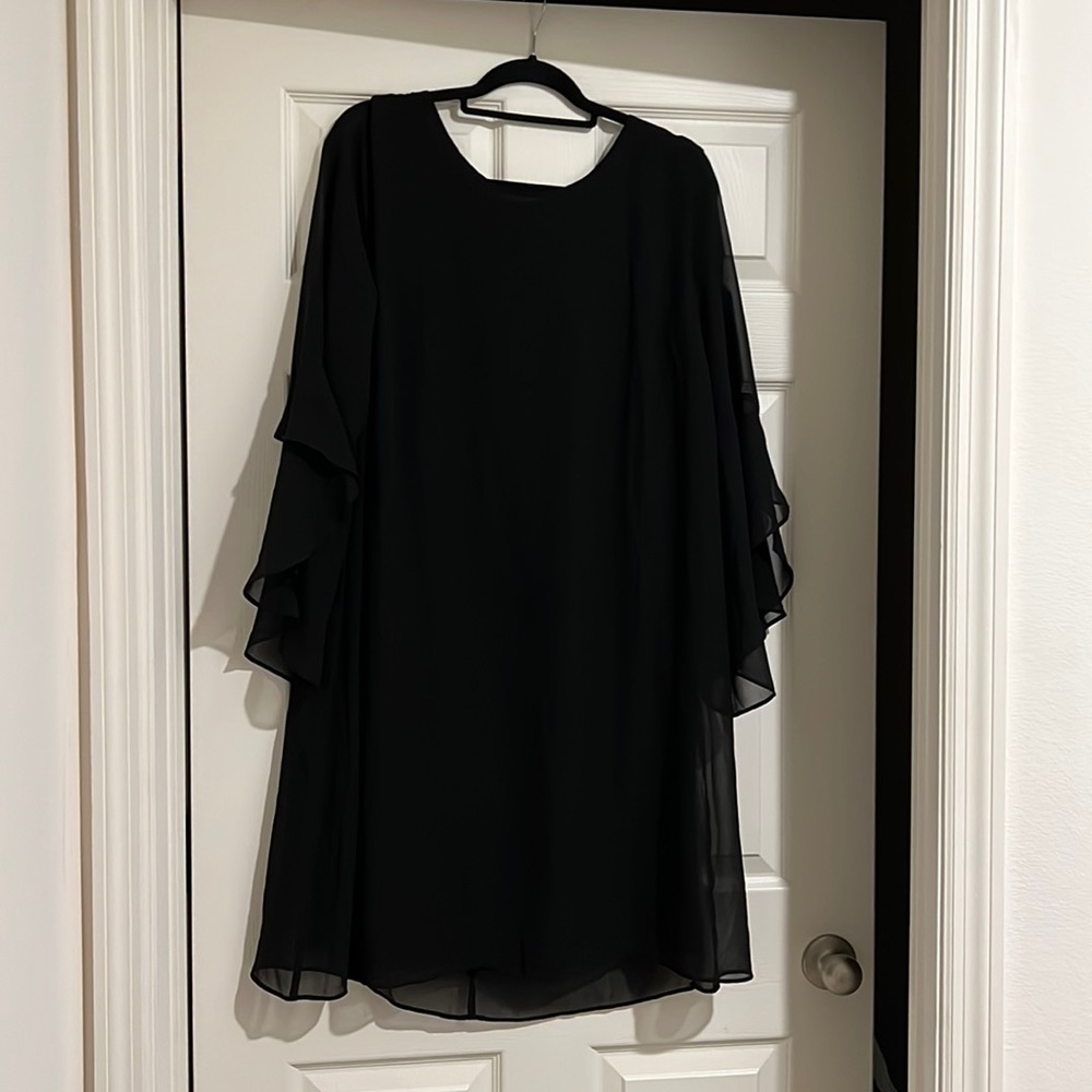 Black formal dress